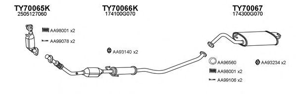 Exhaust System 700130