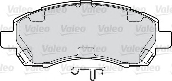 Brake Pad Set, disc brake 598915