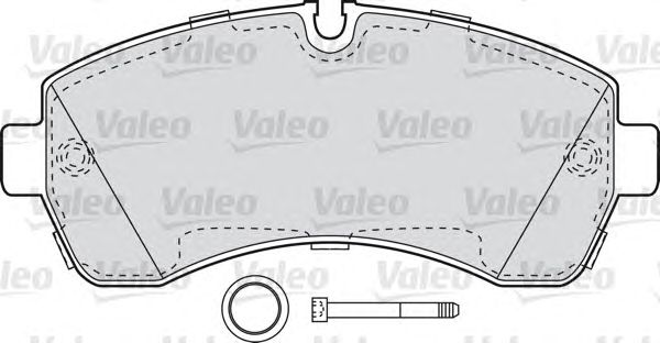 Brake Pad Set, disc brake 598881