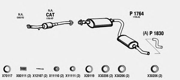 Exhaust System CI401