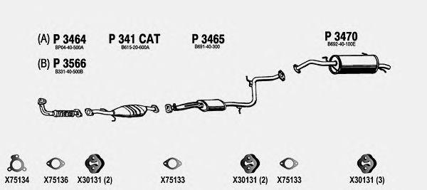 Exhaust System MA006