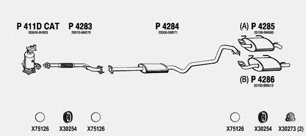 Exhaust System NI516
