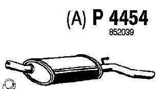 Einddemper P4454