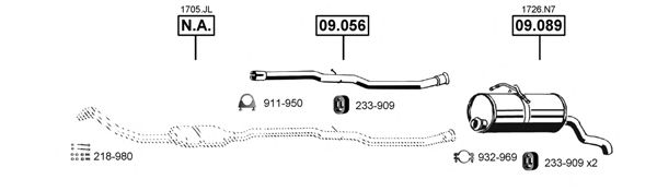 Exhaust System PE080710
