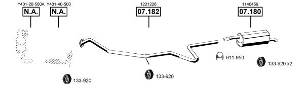 Exhaust System MA110760