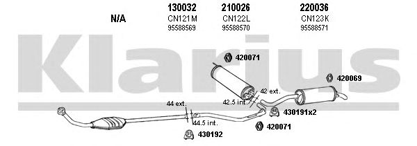 Exhaust System 180077E