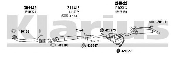 Exhaust System 330441E