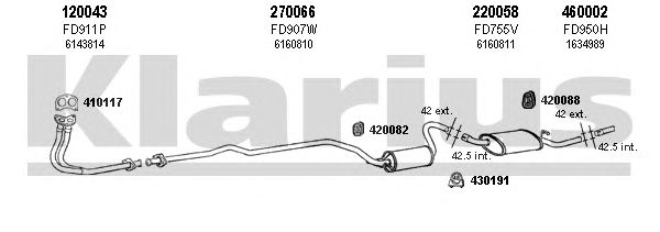 Exhaust System 360428E