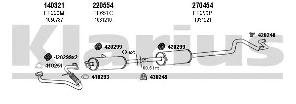 Exhaust System 361285E