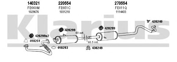 Exhaust System 361570E