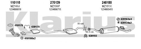 Exhaust System 600013E
