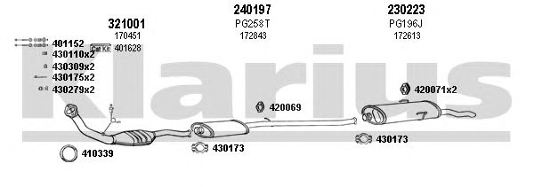 Exhaust System 630218E