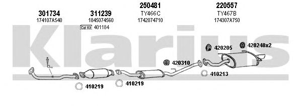 Exhaust System 900289E