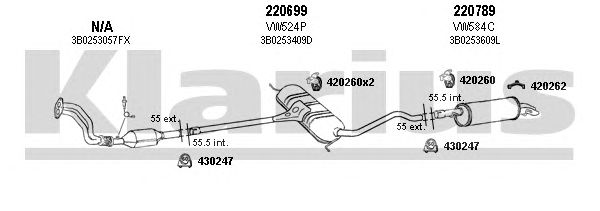 Exhaust System 930897E