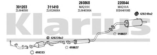 Exhaust System 570235E
