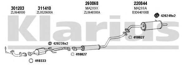 Exhaust System 570239E