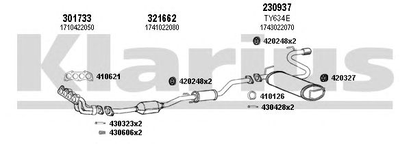 Exhaust System 900434E
