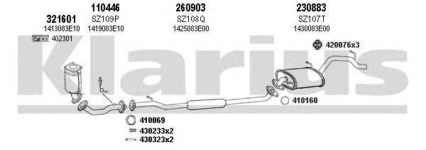 Exhaust System 820110E