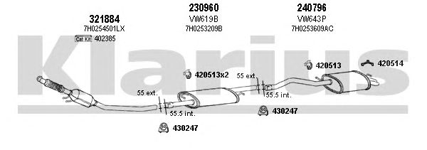 Exhaust System 931038E