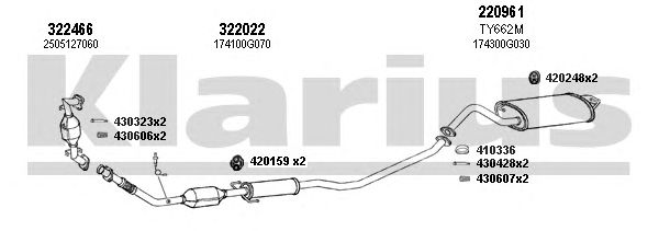 Exhaust System 900442E