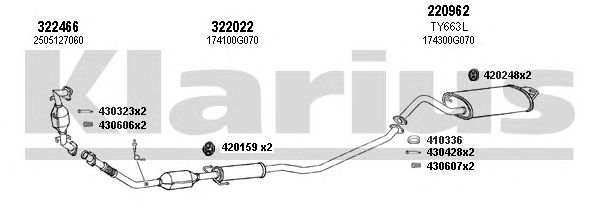Exhaust System 900459E