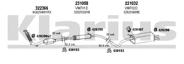 Exhaust System 931402E