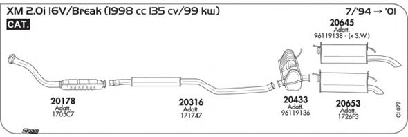 Exhaust System CI077