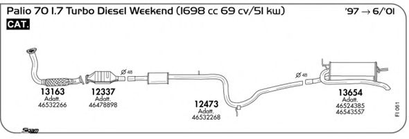 Exhaust System FI061