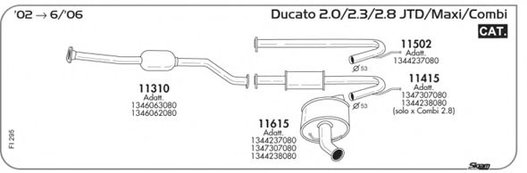 Exhaust System FI295
