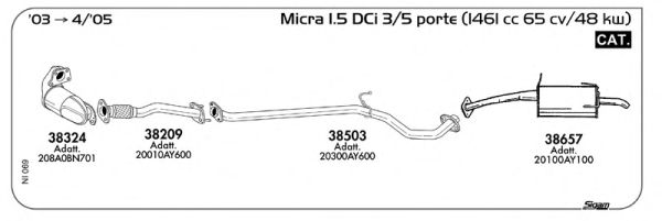 Exhaust System NI069