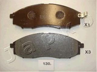 Brake Pad Set, disc brake 50130