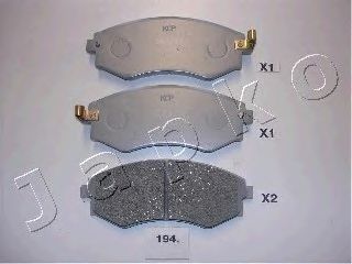 Brake Pad Set, disc brake 50194