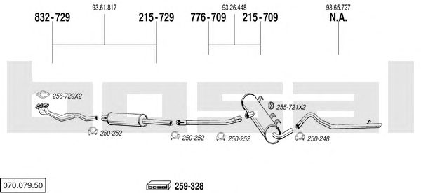 Exhaust System 070.079.50