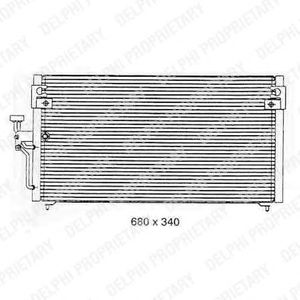 Condensador, ar condicionado TSP0225335