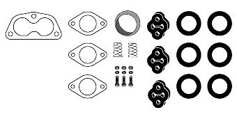 Mounting Kit, exhaust system 82 44 7496