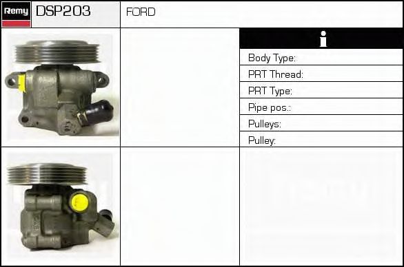Hydraulic Pump, steering system DSP203