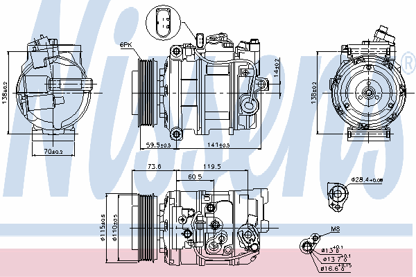Compressor, air conditioning 89092