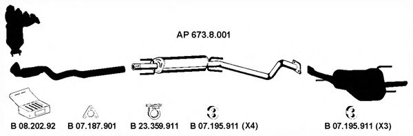 Exhaust System AP_2296