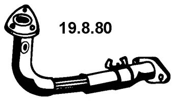 Exhaust Pipe 19.8.80