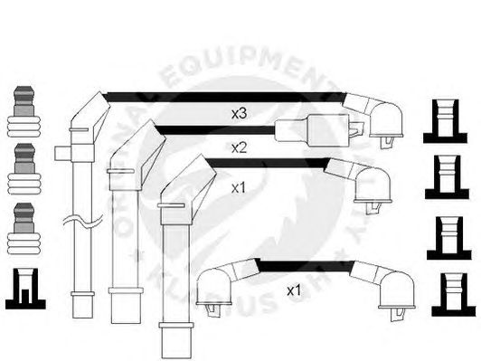 Ignition Cable Kit XC898