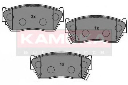 Brake Pad Set, disc brake 1011526