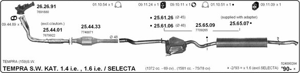 Exhaust System 524000284