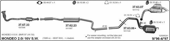 Exhaust System 525000261