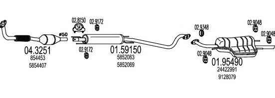 Exhaust System C250192005313