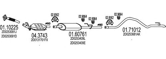 Exhaust System C380287003114
