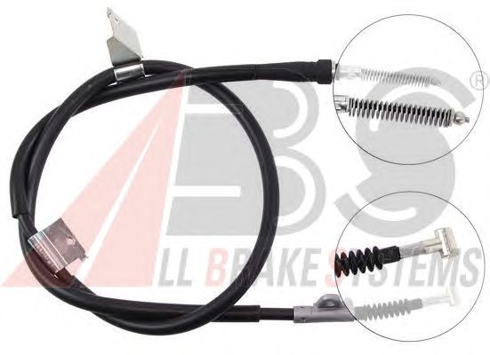 Cable, parking brake K13697