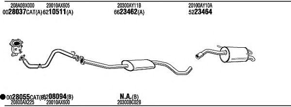 Exhaust System NIH17159