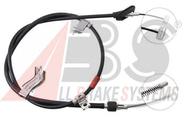 Cable, parking brake K15897