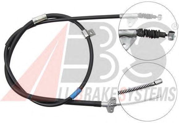 Cable, parking brake K16578