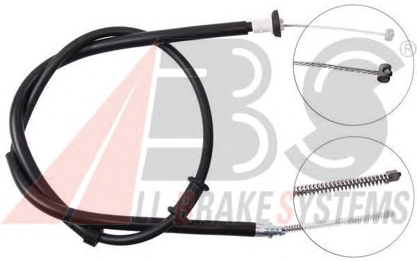 Cable, parking brake K16638